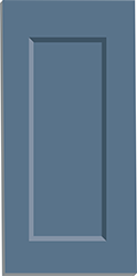 Armoires de cuisine bleues